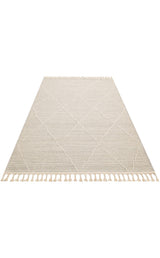 SOHO SH 02 BEIGE  Hav Toz Vermez Hasır Dokuma Modern Makine Halısı
