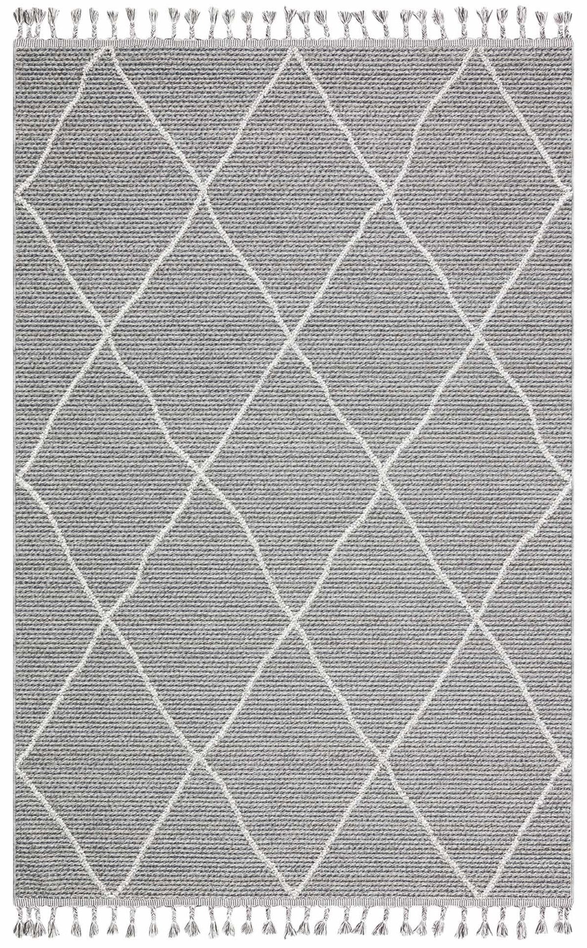 SOHO SH 02 GREY  Hav Toz Vermez Hasır Dokuma Modern Makine Halısı