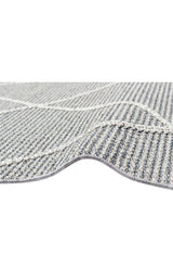 SOHO SH 02 GREY  Hav Toz Vermez Hasır Dokuma Modern Makine Halısı