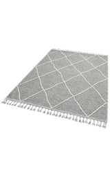 SOHO SH 02 GREY  Hav Toz Vermez Hasır Dokuma Modern Makine Halısı