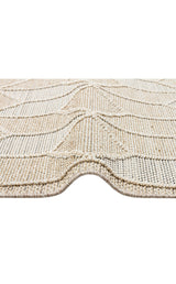 SOHO SH 03 BEIGE  Hav Toz Vermez Hasır Dokuma Modern Makine Halısı