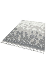 SOHO SH 03 GREY  Hav Toz Vermez Hasır Dokuma Modern Makine Halısı