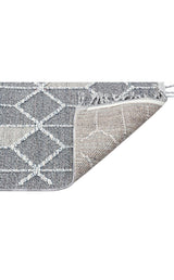 SOHO SH 03 GREY  Hav Toz Vermez Hasır Dokuma Modern Makine Halısı