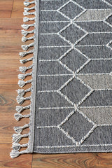 SOHO SH 03 GREY  Hav Toz Vermez Hasır Dokuma Modern Makine Halısı