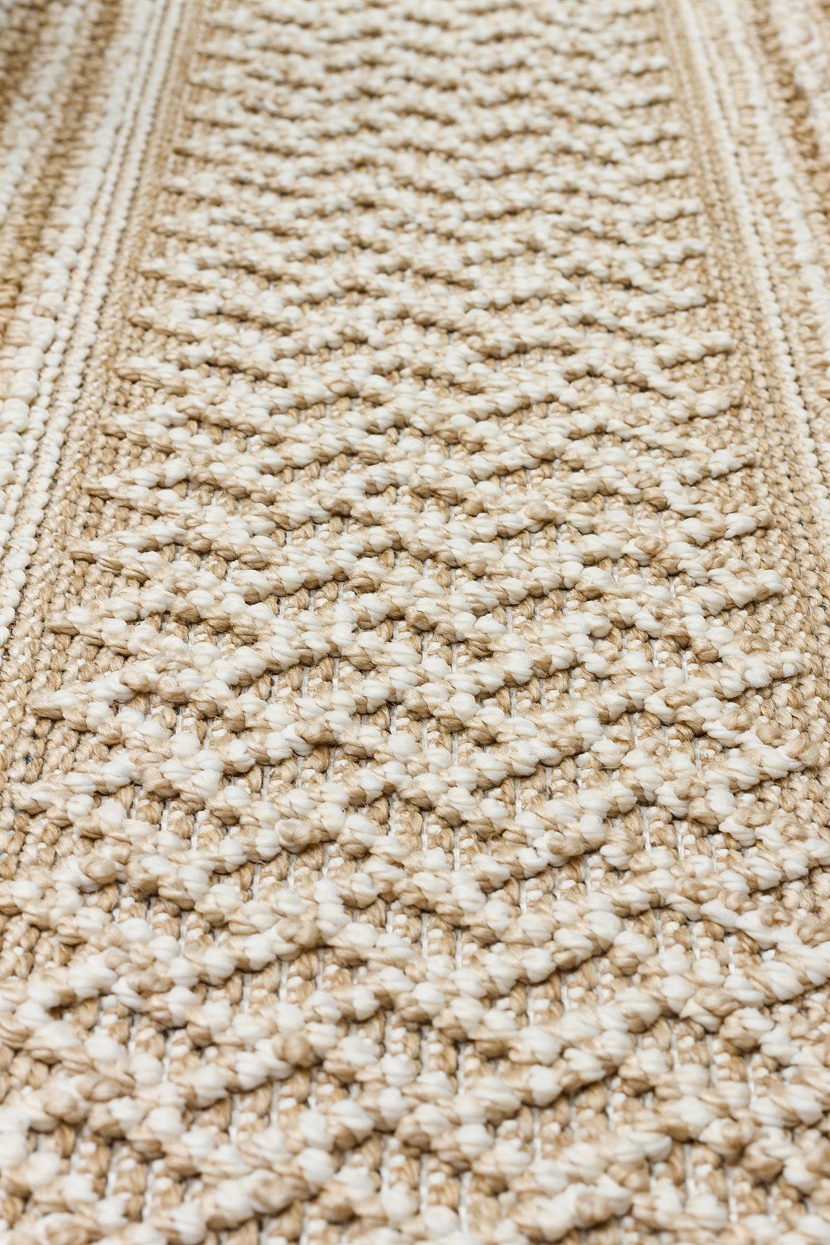 SOHO SH 05 BEIGE  Hav Toz Vermez Hasır Dokuma Modern Makine Halısı