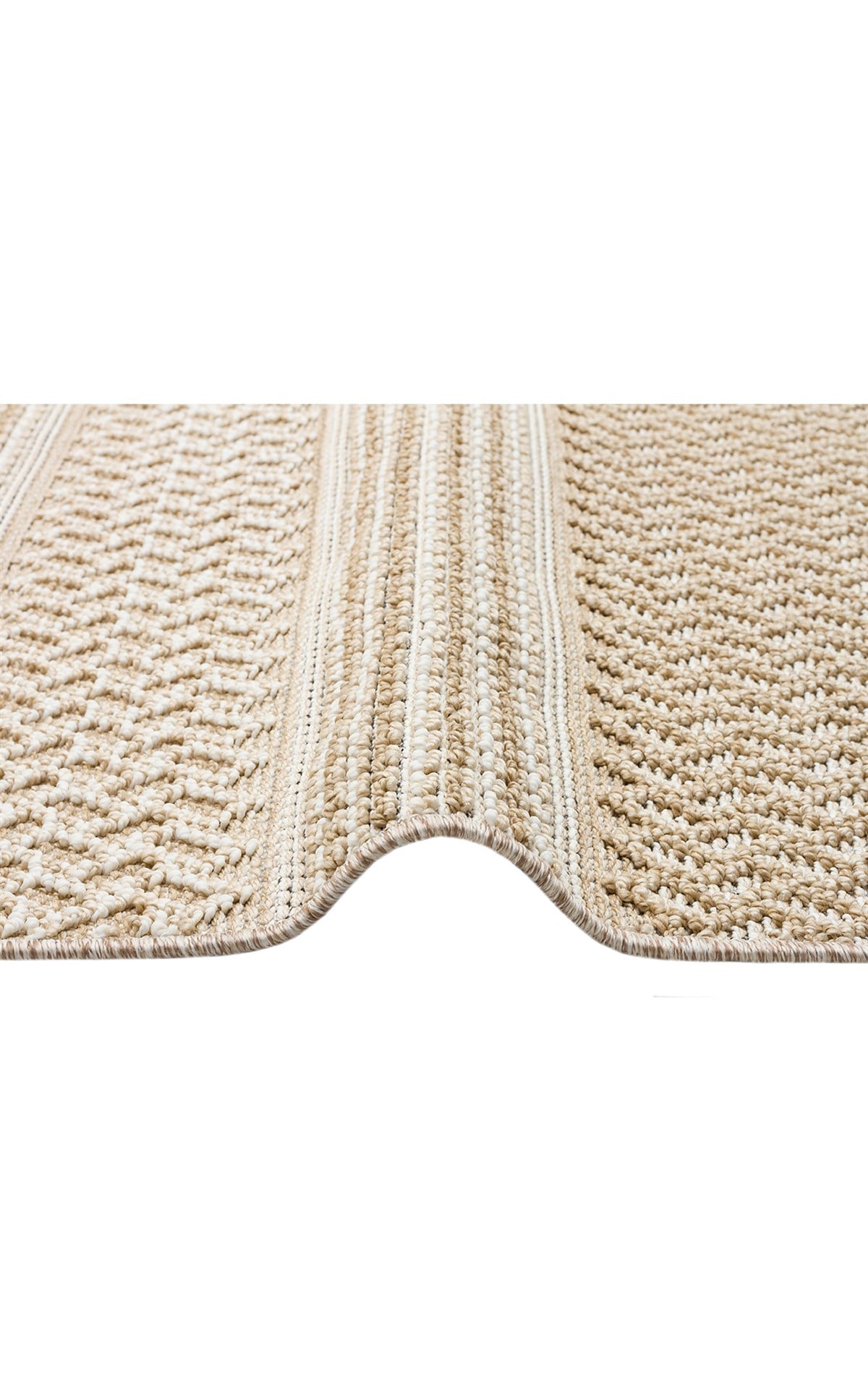 SOHO SH 05 BEIGE  Hav Toz Vermez Hasır Dokuma Modern Makine Halısı