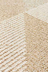 SOHO SH 08 BEIGE  Hav Toz Vermez Hasır Dokuma Modern Makine Halısı