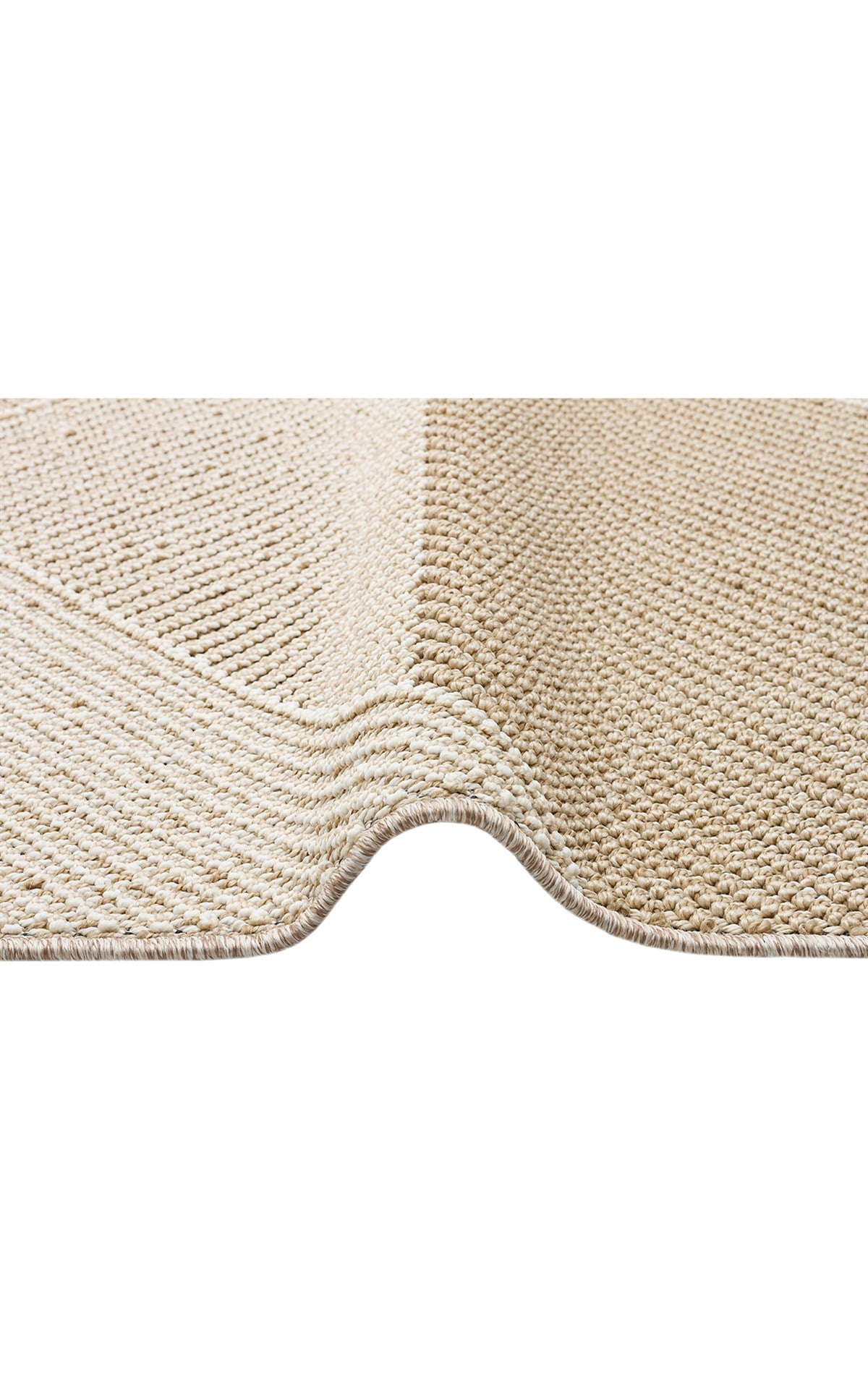 SOHO SH 08 BEIGE  Hav Toz Vermez Hasır Dokuma Modern Makine Halısı