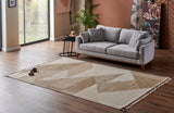 SOHO SH 08 BEIGE  Hav Toz Vermez Hasır Dokuma Modern Makine Halısı
