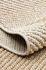 SOHO SH 08 BEIGE  Hav Toz Vermez Hasır Dokuma Modern Makine Halısı
