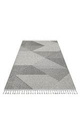 SOHO SH 08 GREY MULTY  Hav Toz Vermez Hasır Dokuma Modern Makine Halısı