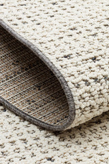 SOHO SH 13 CREAM GREY  Hav Toz Vermez Hasır Dokuma Modern Makine Halısı