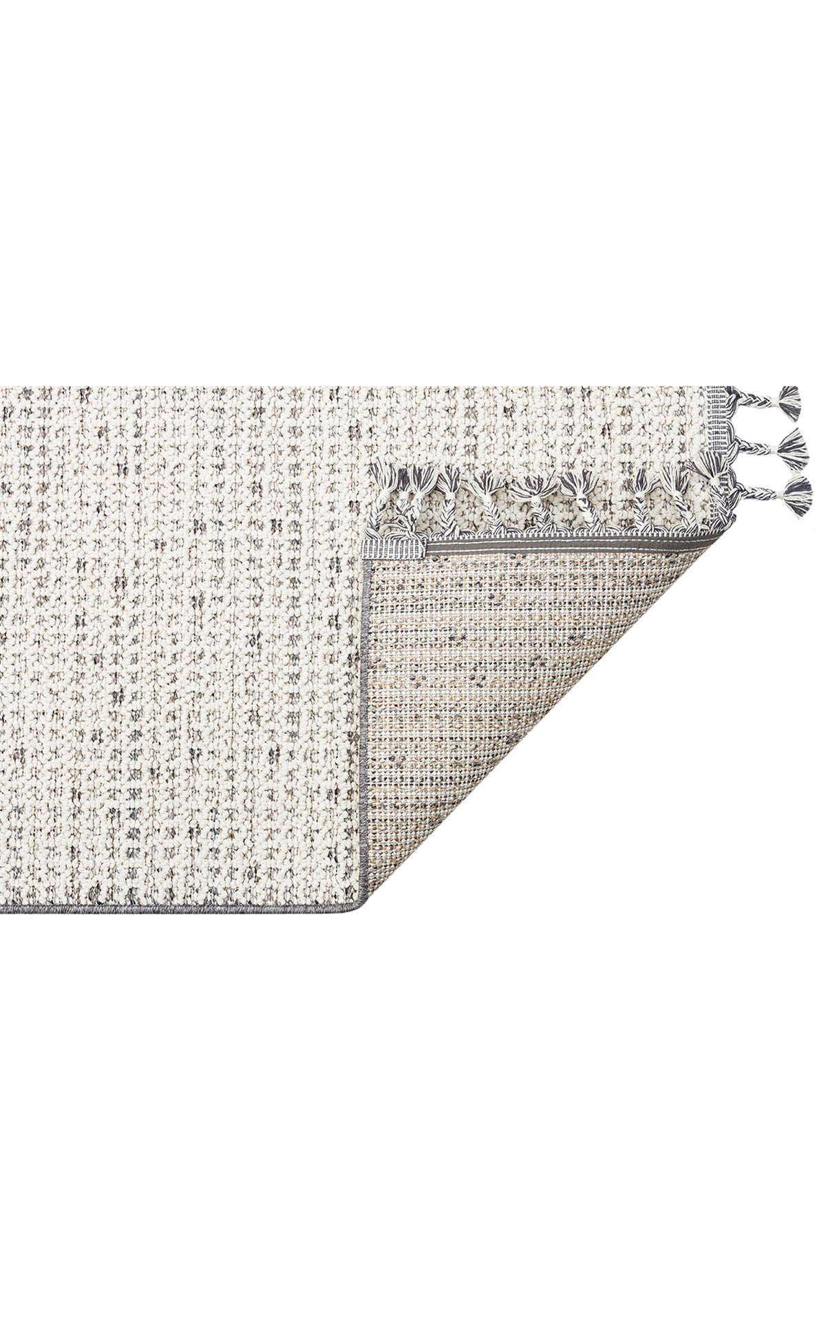 SOHO SH 13 CREAM GREY  Hav Toz Vermez Hasır Dokuma Modern Makine Halısı