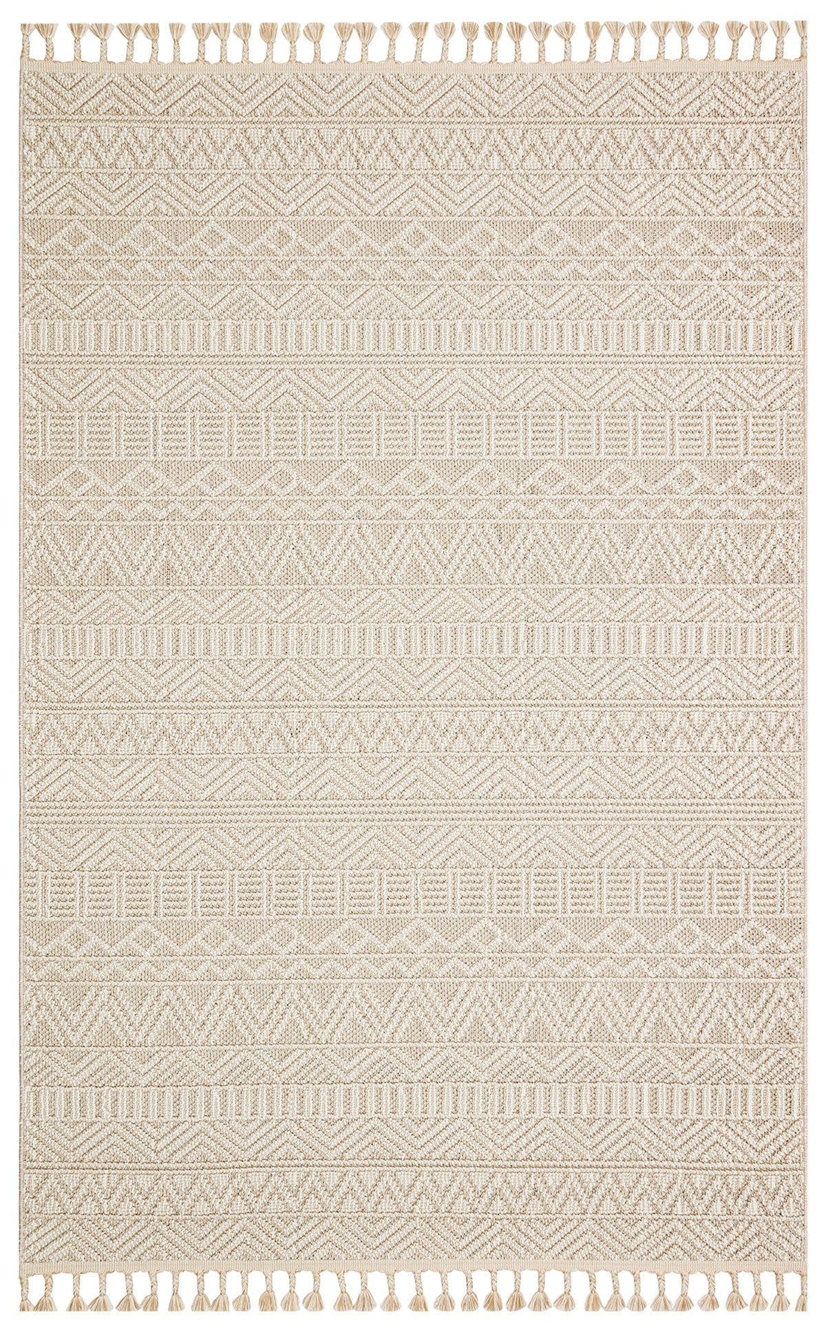 SOHO SH 14 BEIGE  Hav Toz Vermez Hasır Dokuma Modern Makine Halısı