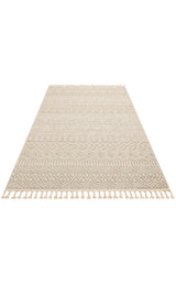 SOHO SH 14 BEIGE  Hav Toz Vermez Hasır Dokuma Modern Makine Halısı