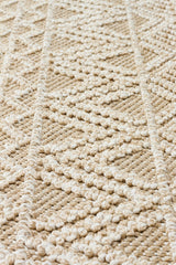 SOHO SH 14 BEIGE  Hav Toz Vermez Hasır Dokuma Modern Makine Halısı