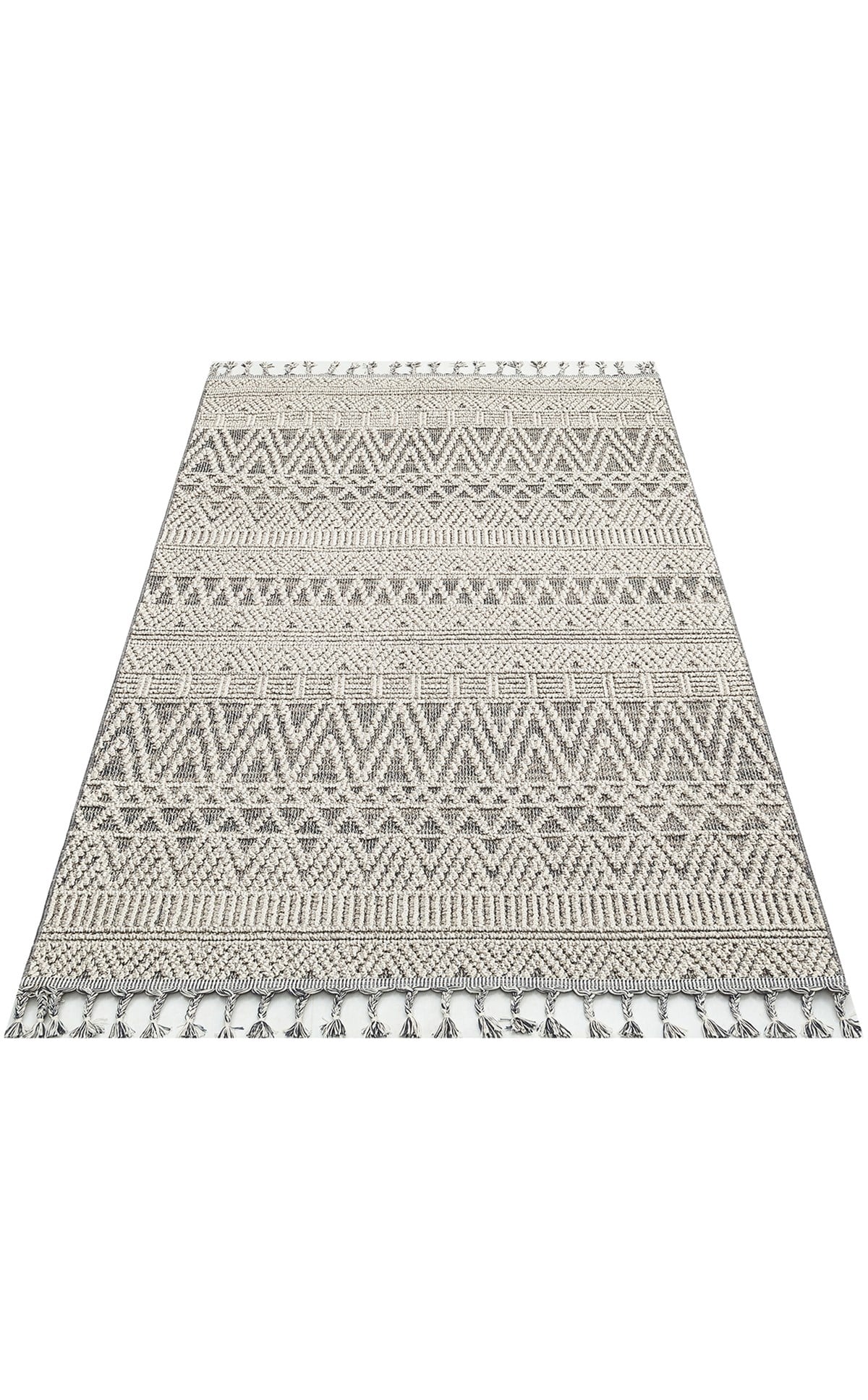 SOHO SH 14 GREY  Hav Toz Vermez Hasır Dokuma Modern Makine Halısı