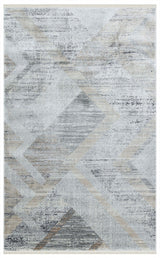 SOLE SE 03 CREAM GREY  Kolay Kullanımlı Hav Toz Vermez Çok Renkli Parlak Modern Makine Halısı