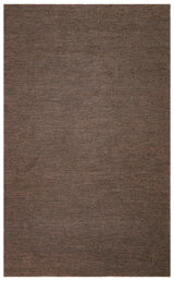 SOUMAK SMK PLAIN BROWN  Soumak Örgülü Naturel Kendir Halı