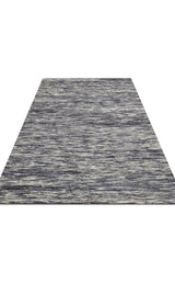 SOUMAK SMK PLAIN MARINE MULTY  Soumak Örgülü Naturel Kendir Halı