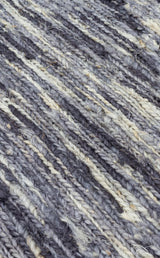 SOUMAK SMK PLAIN MARINE MULTY  Soumak Örgülü Naturel Kendir Halı