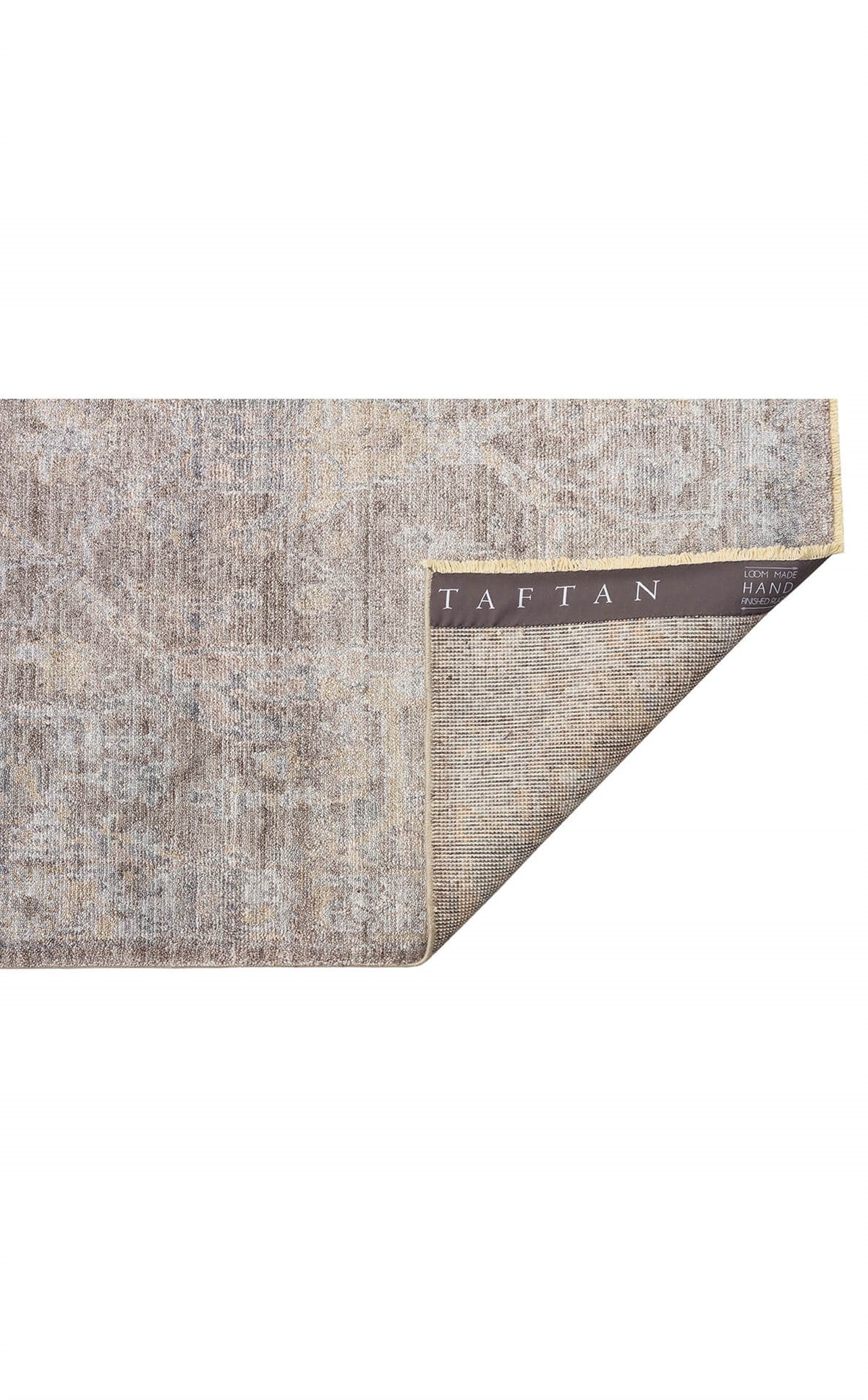TAFTAN TF 01 ANTRASIT BRONZE  Pakistan Overdyed Tarzı Özel Hav Vermeyen ve El Emeği ile Özel Tezgahlarda Üretilen Uşak Halısı