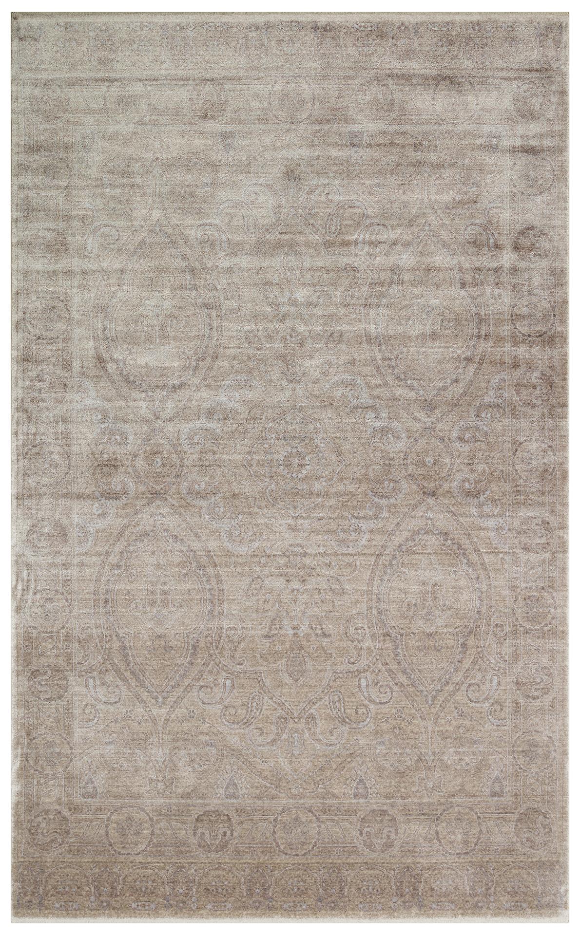 TAFTAN TF 03 BEIGE  Pakistan Overdyed Tarzı Özel Hav Vermeyen ve El Emeği ile Özel Tezgahlarda Üretilen Uşak Halısı