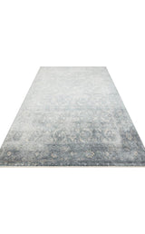 TAFTAN TF 06 SKY VIZON  Pakistan Overdyed Tarzı Özel Hav Vermeyen ve El Emeği ile Özel Tezgahlarda Üretilen Uşak Halısı