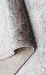 TAFTAN TF 07 D. GREY ANTRASIT  Pakistan Overdyed Tarzı Özel Hav Vermeyen ve El Emeği ile Özel Tezgahlarda Üretilen Uşak Halısı