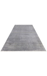 TAFTAN TF PLAIN D.GREY  Pakistan Overdyed Tarzı Özel Hav Vermeyen ve El Emeği ile Özel Tezgahlarda Üretilen Uşak Halısı