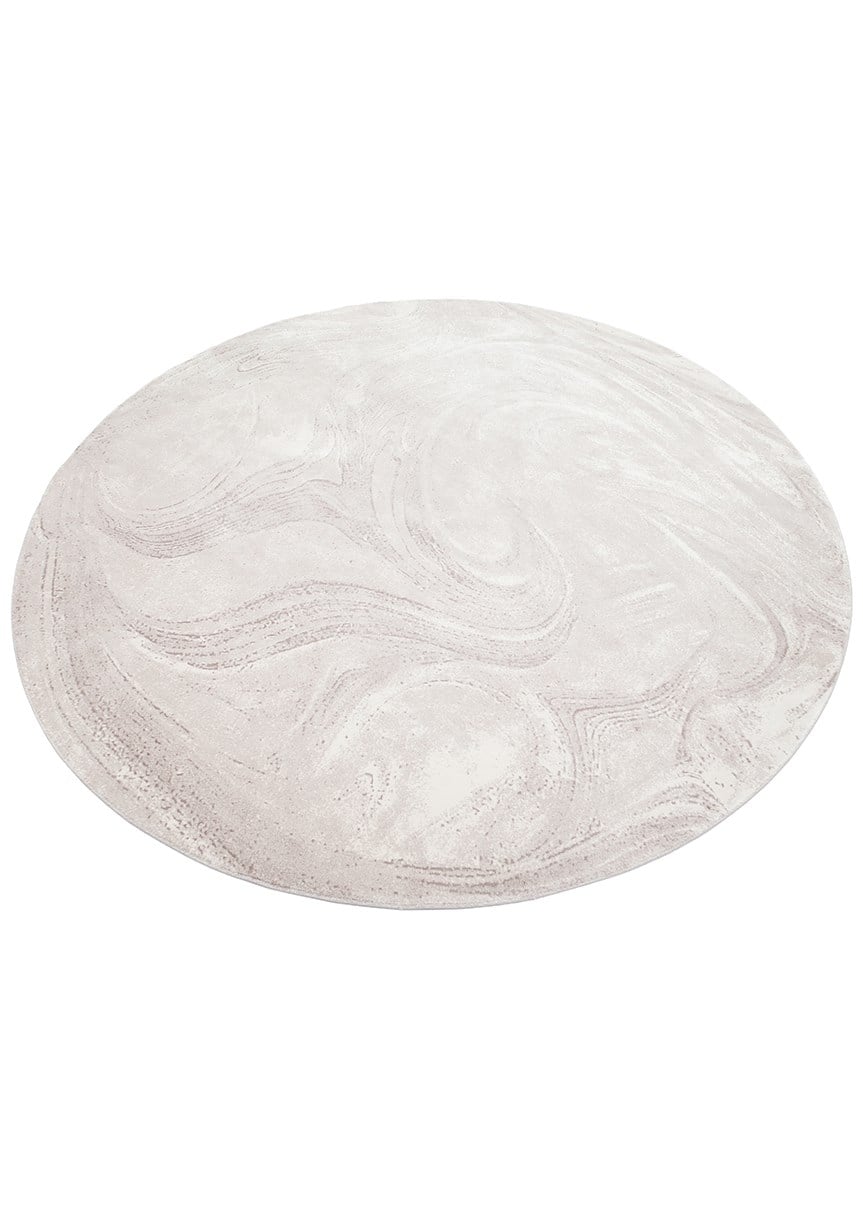 UTOPIA UTP 04 CREAM Q  Amorf Tasarımlı Modern Viskon Halı