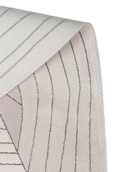 UTOPIA UTP 07 CREAM GREY  Amorf Tasarımlı Modern Viskon Halı