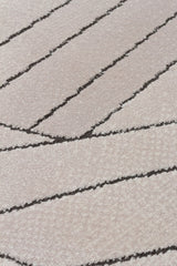 UTOPIA UTP 07 CREAM GREY  Amorf Tasarımlı Modern Viskon Halı