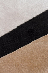 UTOPIA UTP 09 CREAM GOLD BLACK  Amorf Tasarımlı Modern Viskon Halı
