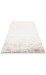 VELVET VT PLAIN BEIGE TN  Düz Renk El Emeği ile Özel Tezgahlarda Üretilen Viskon Uşak Halısı