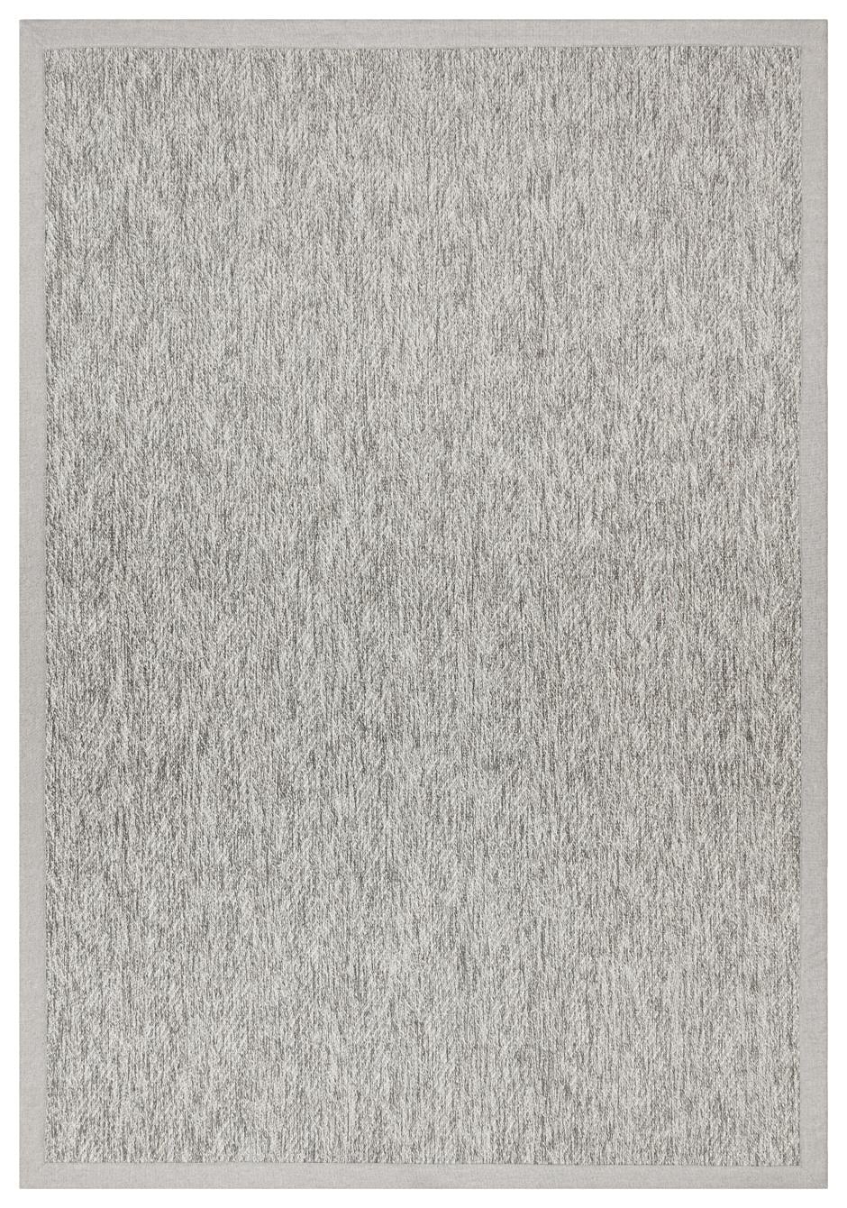 VENTURA SISAL VNT 2704 GREY BRD GREY  İç ve Dış Mekan Kullanımına Uygun Hav Vermeyen Kolay Temizlenebilir Sisal Görünümlü Halı
