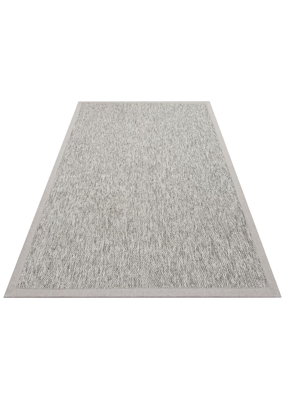 VENTURA SISAL VNT 2704 GREY BRD GREY  İç ve Dış Mekan Kullanımına Uygun Hav Vermeyen Kolay Temizlenebilir Sisal Görünümlü Halı