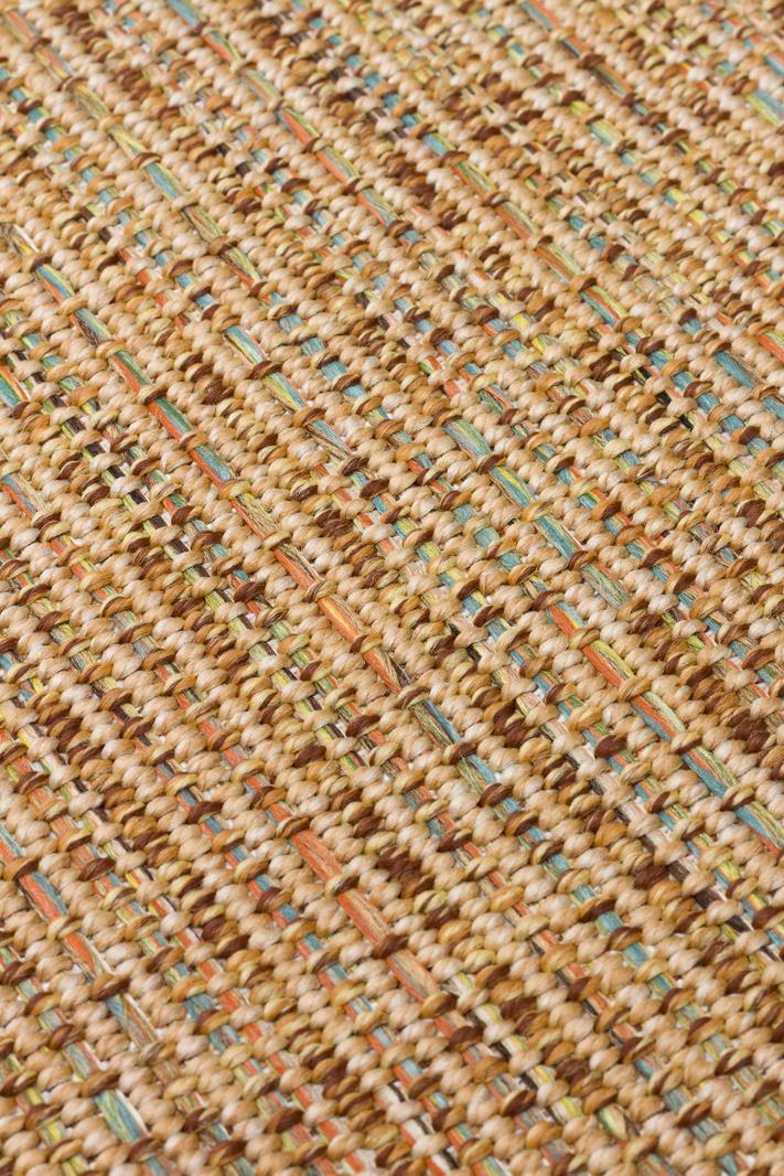 VENTURA SISAL VNT 2707 MULTY BRD BROWN MIX XW  İç ve Dış Mekan Kullanımına Uygun Hav Vermeyen Kolay Temizlenebilir Sisal Görünümlü Halı