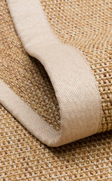 VENTURA SISAL VNT 2702 GOLD BRD BEIGE  İç ve Dış Mekan Kullanımına Uygun Hav Vermeyen Kolay Temizlenebilir Sisal Görünümlü Halı