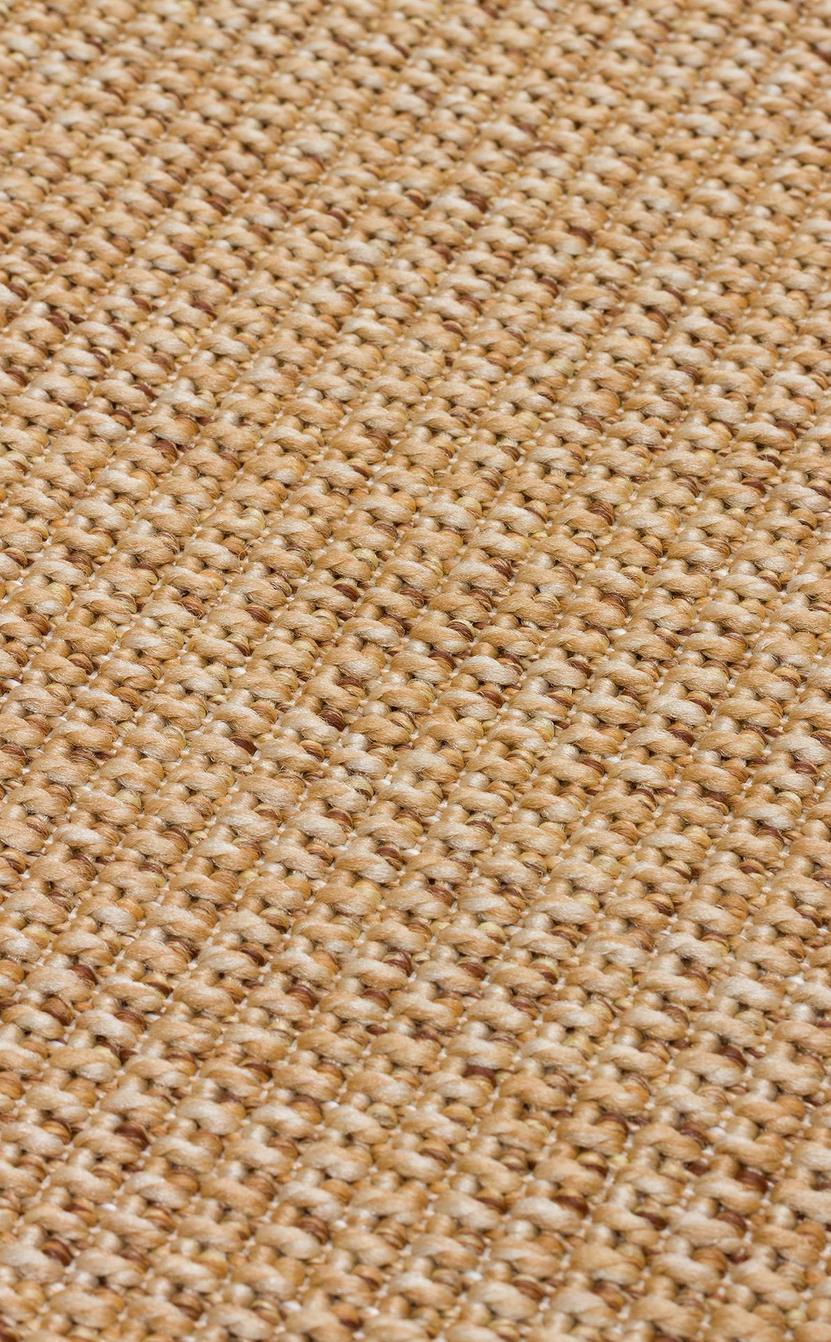 VENTURA SISAL VNT 2702 GOLD BRD BROWN MIX  İç ve Dış Mekan Kullanımına Uygun Hav Vermeyen Kolay Temizlenebilir Sisal Görünümlü Halı