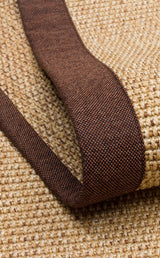 VENTURA SISAL VNT 2702 GOLD BRD BROWN MIX  İç ve Dış Mekan Kullanımına Uygun Hav Vermeyen Kolay Temizlenebilir Sisal Görünümlü Halı