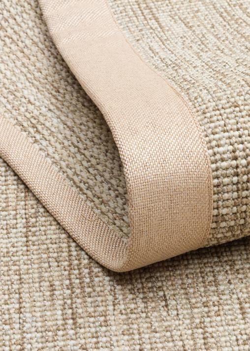 VENTURA SISAL VNT 2703 L.BEIGE BRD BEIGE  İç ve Dış Mekan Kullanımına Uygun Hav Vermeyen Kolay Temizlenebilir Sisal Görünümlü Halı