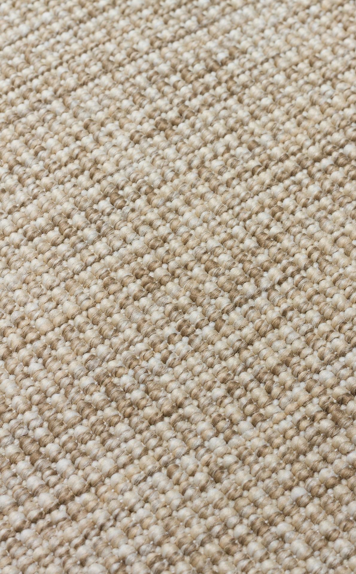 VENTURA VNT 2703 L.BEIGE BRD BLACK  İç ve Dış Mekan Kullanımına Uygun Hav Vermeyen Kolay Temizlenebilir Sisal Görünümlü Halı