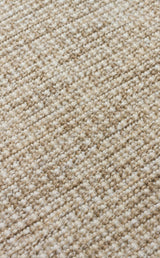 VENTURA VNT 2703 L.BEIGE BRD BLACK  İç ve Dış Mekan Kullanımına Uygun Hav Vermeyen Kolay Temizlenebilir Sisal Görünümlü Halı