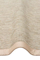 VENTURA SISAL VNT 2703 L.BEIGE BRD BEIGE  İç ve Dış Mekan Kullanımına Uygun Hav Vermeyen Kolay Temizlenebilir Sisal Görünümlü Halı