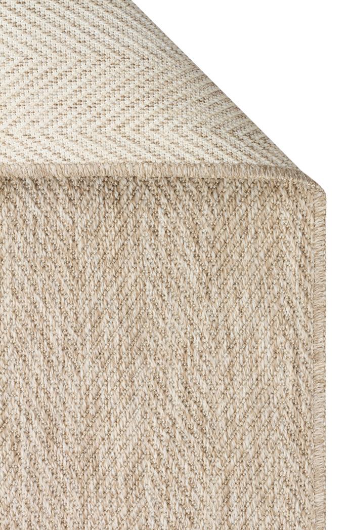 VENTURA SISAL VNT 2704 L.BEIGE  İç ve Dış Mekan Kullanımına Uygun Hav Vermeyen Kolay Temizlenebilir Sisal Görünümlü Halı