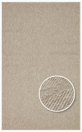 VENTURA SISAL VNT 2704 L.BEIGE  İç ve Dış Mekan Kullanımına Uygun Hav Vermeyen Kolay Temizlenebilir Sisal Görünümlü Halı