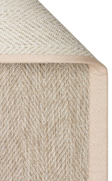 VENTURA SISAL VNT 2704 L.BEIGE BRD BEIGE  İç ve Dış Mekan Kullanımına Uygun Hav Vermeyen Kolay Temizlenebilir Sisal Görünümlü Halı