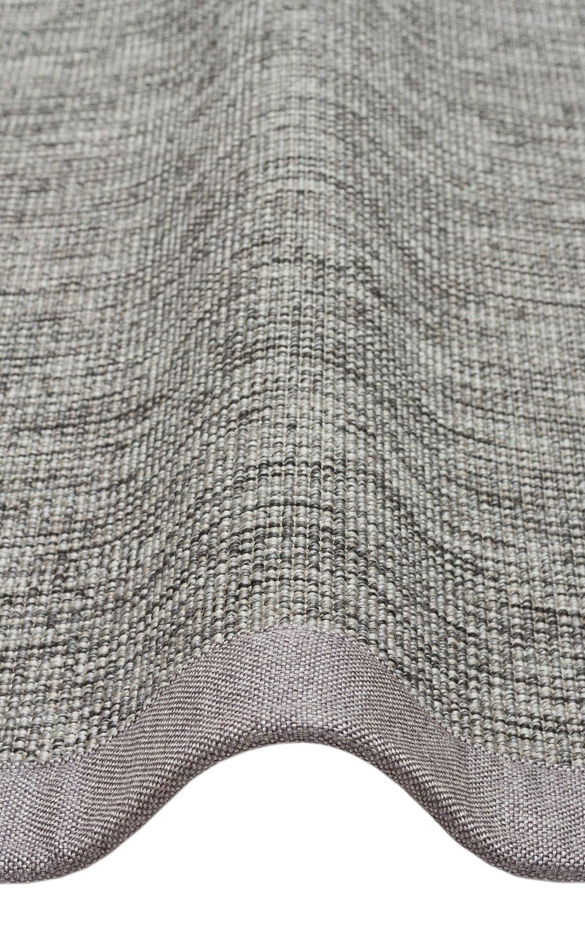 VENTURA SISAL VNT 2705 GREY BRD GREY  İç ve Dış Mekan Kullanımına Uygun Hav Vermeyen Kolay Temizlenebilir Sisal Görünümlü Halı