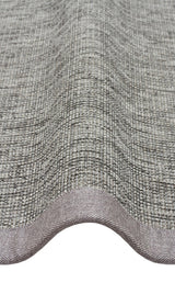 VENTURA SISAL VNT 2705 GREY BRD GREY  İç ve Dış Mekan Kullanımına Uygun Hav Vermeyen Kolay Temizlenebilir Sisal Görünümlü Halı